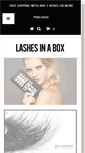 Mobile Screenshot of lashesinabox.com